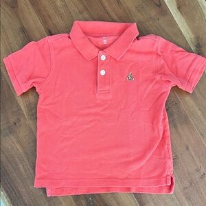 GAP Bright Coral Kids Polo Shirt